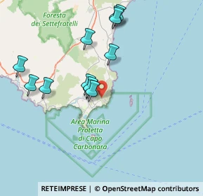 Mappa Strada Panoramica VIllasimius-Costa Rei km 3 Località, 09049 Villasimius CA, Italia (8.08917)