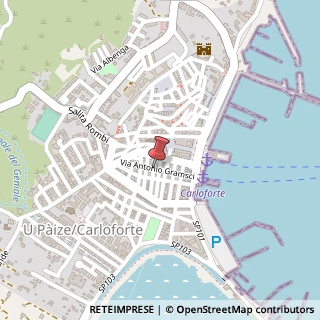 Mappa Via A. Gramsci, 34, 09014 Carloforte, Medio Campidano (Sardegna)