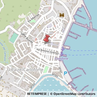 Mappa Via g. pastorino 11, 09014 Carloforte, Medio Campidano (Sardegna)