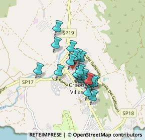 Mappa Via Michelangelo, 09049 Villasimius CA, Italia (0.596)