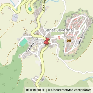 Mappa SS107bis, 1, 88832 Santa Severina, Crotone (Calabria)