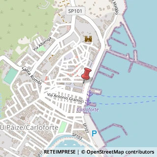 Mappa Piazza Carlo Emanuele III, 26, 09014 Carloforte, Medio Campidano (Sardegna)