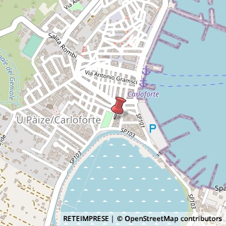 Mappa Piazza Pegli, 29A, 09014 Carloforte, Medio Campidano (Sardegna)