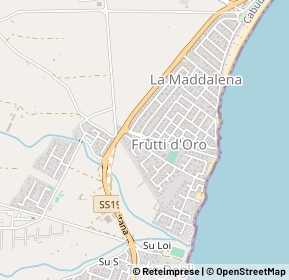 Mappa Via al Mare, 09012 Capoterra CA, Italia (0.31154)