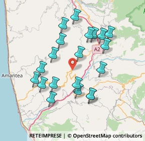 Mappa Via F.lli, 87034 Grimaldi CS, Italia (7.8725)