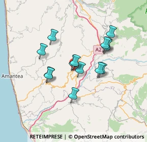 Mappa Via F.lli, 87034 Grimaldi CS, Italia (6.25286)