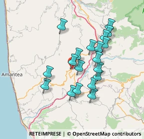 Mappa Via F.lli, 87034 Grimaldi CS, Italia (6.80895)