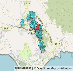 Mappa Via Vargiu, 09049 Villasimius CA, Italia (0.5825)