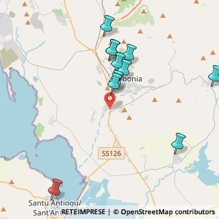 Mappa SS126 Km. 12, 09013 Carbonia SU, Italia (4.76727)