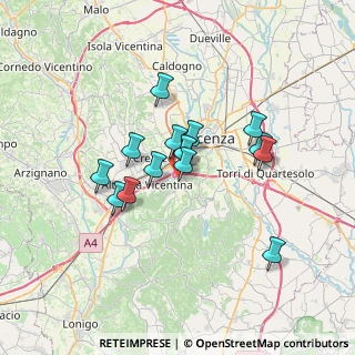 Mappa Viale S. Agostino, 36077 Altavilla Vicentina VI, Italia (5.20667)