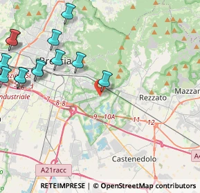 Mappa Via Guglielmo Achille Cavellini, 25135 Brescia BS, Italia (5.58692)