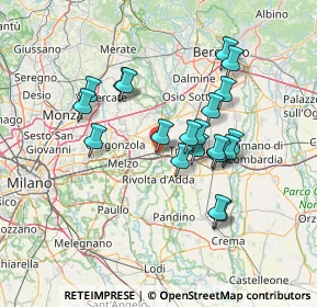 Mappa V.le Rimembranze, 20062 Cassano d'Adda MI, Italia (12.344)