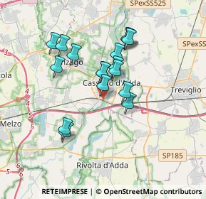 Mappa V.le Rimembranze, 20062 Cassano d'Adda MI, Italia (2.96059)