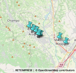 Mappa Via F. Magellano, 36071 Arzignano VI, Italia (1.65182)