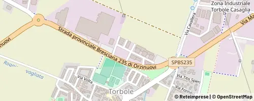 Mappa Torbole Casaglia