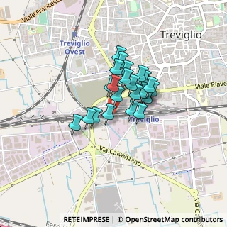 Mappa Via Vittorio Veneto, 24047 Treviglio BG, Italia (0.26667)