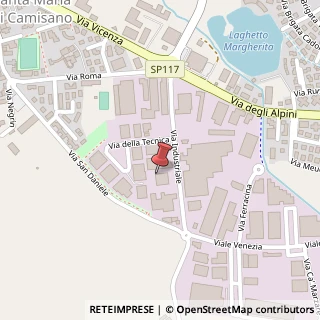 Mappa Via Industriale, 26, 36043 Camisano Vicentino, Vicenza (Veneto)