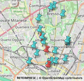 Mappa Via Chianciano, 20161 Milano MI, Italia (2.0255)
