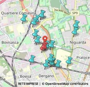 Mappa Via Chianciano, 20161 Milano MI, Italia (0.901)