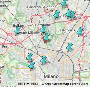 Mappa Via Chianciano, 20161 Milano MI, Italia (4.42833)