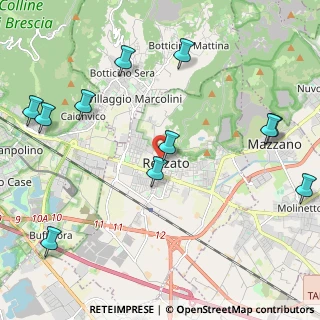 Mappa Via Gian Giacomo Chizzola, 25086 Rezzato BS, Italia (2.62273)