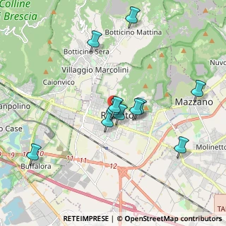 Mappa Via Gian Giacomo Chizzola, 25086 Rezzato BS, Italia (1.73545)