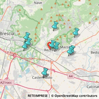 Mappa Via Gian Giacomo Chizzola, 25086 Rezzato BS, Italia (3.57)