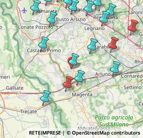 Mappa 20010 Inveruno MI, Italia (10.43)