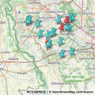 Mappa 20010 Inveruno MI, Italia (7.157)