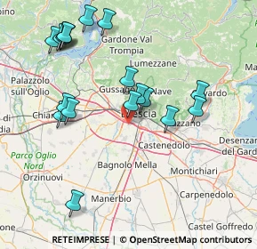 Mappa Traversa Quattordicesima Villaggio Sereno, 25125 Brescia BS, Italia (16.69111)