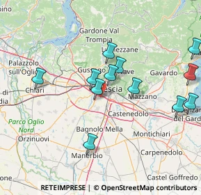 Mappa Traversa Quattordicesima Villaggio Sereno, 25125 Brescia BS, Italia (15.32167)