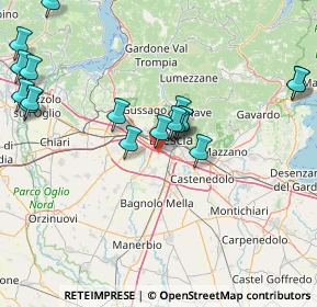 Mappa Traversa Quattordicesima Villaggio Sereno, 25125 Brescia BS, Italia (17.25056)