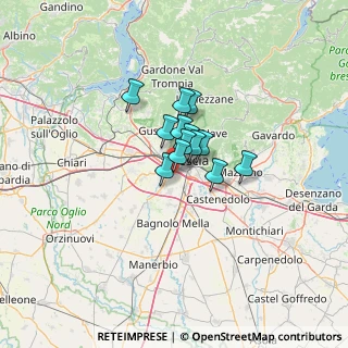 Mappa Traversa Quattordicesima Villaggio Sereno, 25125 Brescia BS, Italia (6.50308)