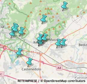 Mappa Via Alcide De Gasperi, 25086 Rezzato BS, Italia (3.65286)