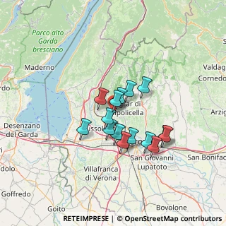 Mappa Via Guglielmo Marconi, 37029 San Pietro In Cariano VR, Italia (10.218)