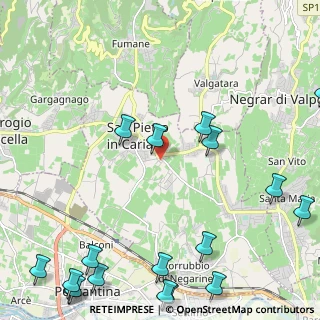 Mappa Via Guglielmo Marconi, 37029 San Pietro In Cariano VR, Italia (3.4805)