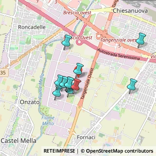 Mappa Via Achille Grandi, 25125 Brescia BS, Italia (0.77)