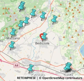 Mappa Via Desio, 25081 Bedizzole BS, Italia (5.47733)
