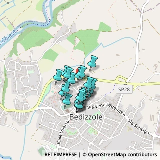 Mappa Via Desio, 25081 Bedizzole BS, Italia (0.29231)