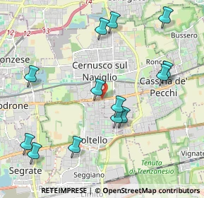 Mappa SS 11 Padana Superiore, 20063 Cernusco sul Naviglio MI, Italia (2.24462)