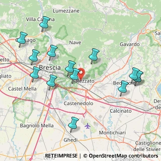 Mappa Via Giovanni XXIII, 25086 Rezzato BS, Italia (9.09429)