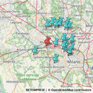 Mappa A50, 20016 Pero MI, Italia (7.1955)