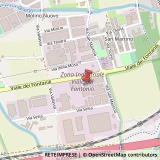 Mappa Via dei Fontanili, 61, 20017 Rho, Milano (Lombardia)