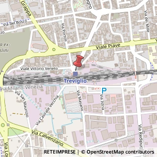Mappa 24047 Stazione Ferroviaria BG, Italia, 24047 Treviglio, Bergamo (Lombardia)