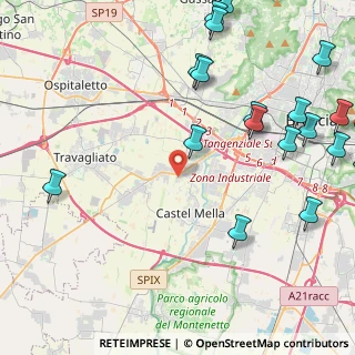 Mappa Via Renolda, 25030 Castel Mella BS, Italia (6.2065)