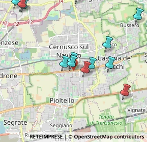 Mappa SS Padana Superiore, 20063 Cernusco sul Naviglio MI (2.28077)