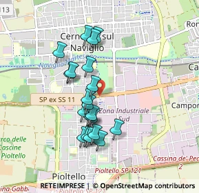 Mappa SS Padana Superiore, 20063 Cernusco sul Naviglio MI (0.7705)