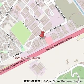 Mappa Via Retrone, 56, 36077 Altavilla Vicentina, Vicenza (Veneto)