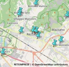 Mappa Via S. Gaetano, 25086 Rezzato BS, Italia (2.28)