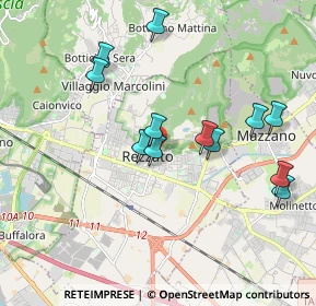 Mappa Via S. Gaetano, 25086 Rezzato BS, Italia (1.84583)